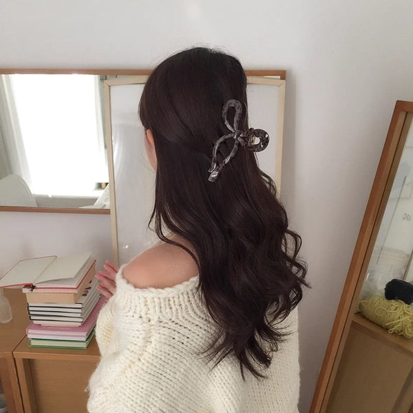 Leopard Claw Hair Acrylic Print FashionChic