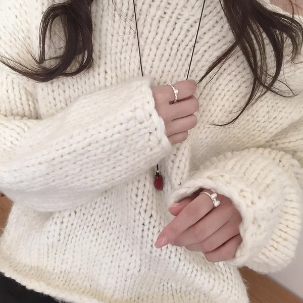 Sterling Open Silver Ring FashionChic