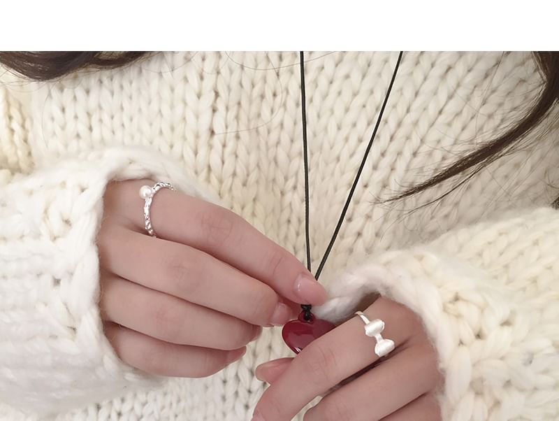 Sterling Open Silver Ring FashionChic