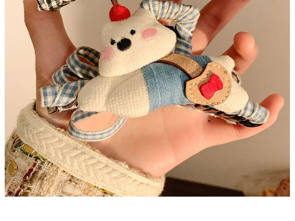 Claw Cartoon Plaid Hair FashionChic