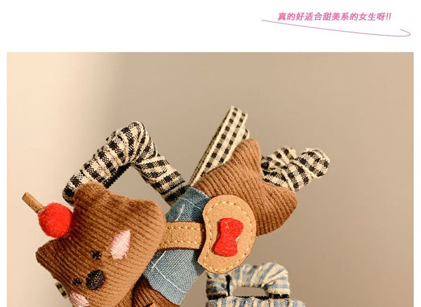 Claw Cartoon Plaid Hair FashionChic