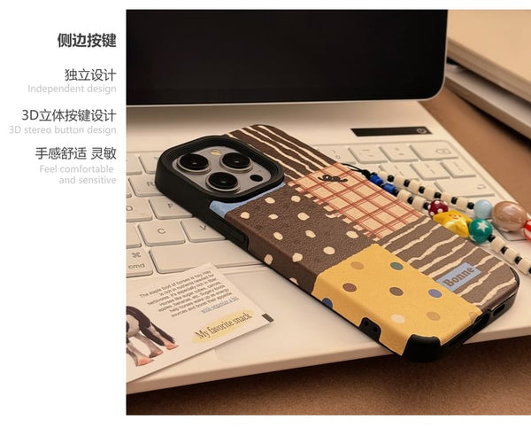 Set Strap / Case Phone Patterned FashionChic