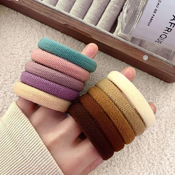 Hair of Tie Plain Set 5: FashionChic