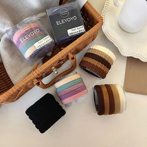 Hair of Tie Plain Set 5: FashionChic