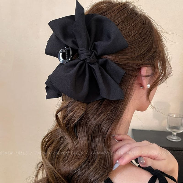 Hair Claw Bow Acrylic FashionChic