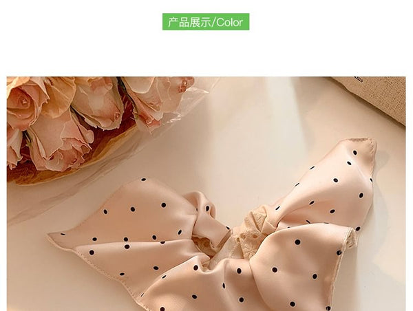 Dot Polka / Applique Designs) (Various Scrunchie Cherry FashionChic