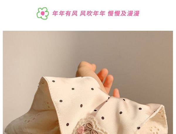 Dot Polka / Applique Designs) (Various Scrunchie Cherry FashionChic