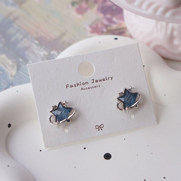 Earring / On Clip Star Stud FashionChic