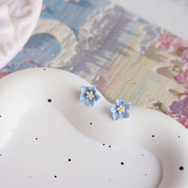 Earring Flower / Clip Stud On FashionChic