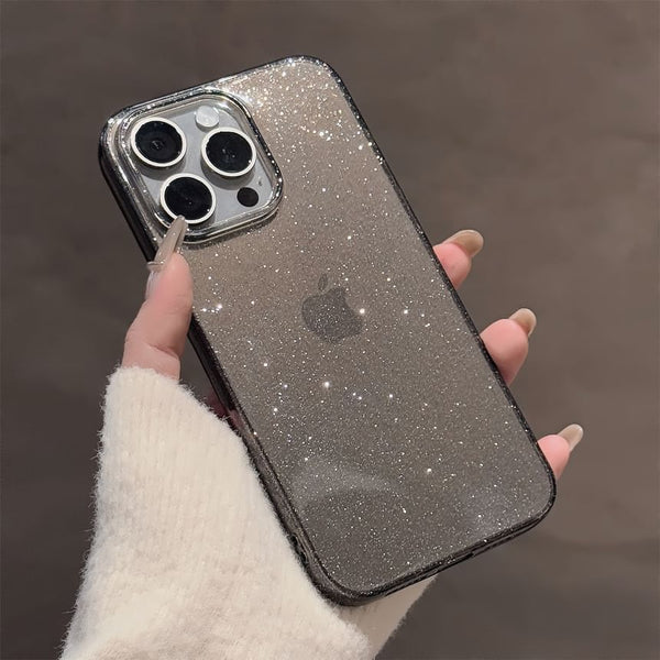 Phone Glitter Case Transparent FashionChic