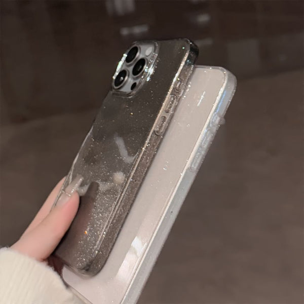 Phone Glitter Case Transparent FashionChic