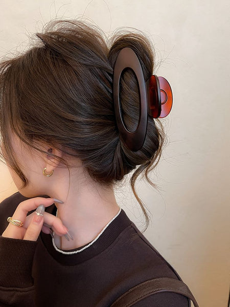 Clip Hair Acrylic Matte Claw FashionChic