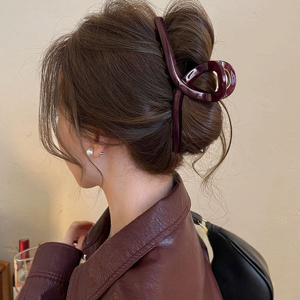 Designs) Claw Acrylic Clip (Various Hair FashionChic