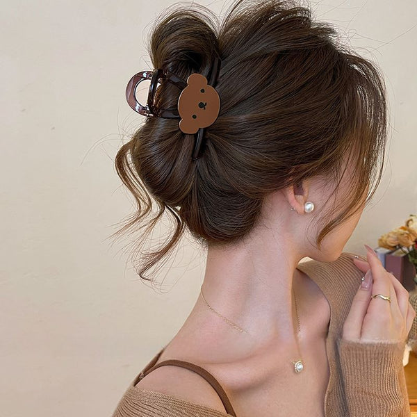 Hair (Various Claw Acrylic Bear Designs) Clip FashionChic