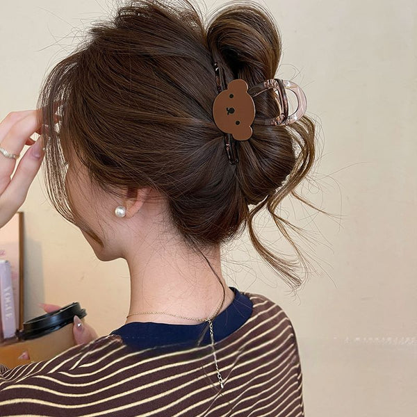 Hair (Various Claw Acrylic Bear Designs) Clip FashionChic