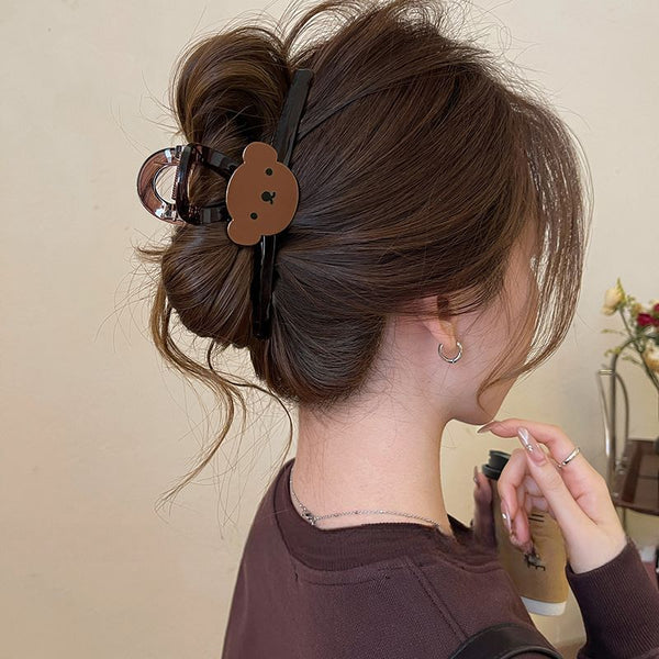 Hair (Various Claw Acrylic Bear Designs) Clip FashionChic