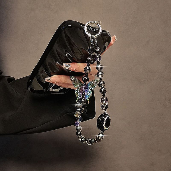 Butterfly Faux Crystal Strap Phone FashionChic