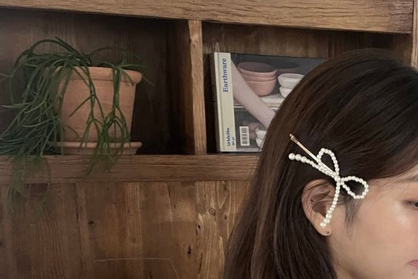 Hair Pearl Pin Faux Alloy FashionChic