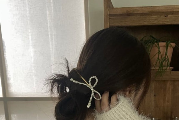 Hair Pearl Pin Faux Alloy FashionChic