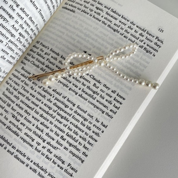 Hair Pearl Pin Faux Alloy FashionChic