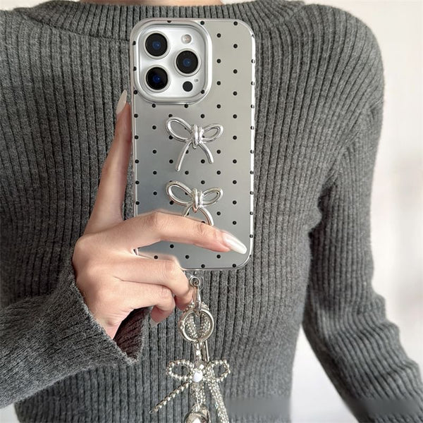 Phone / Dot Case Bow Set Polka Strap FashionChic