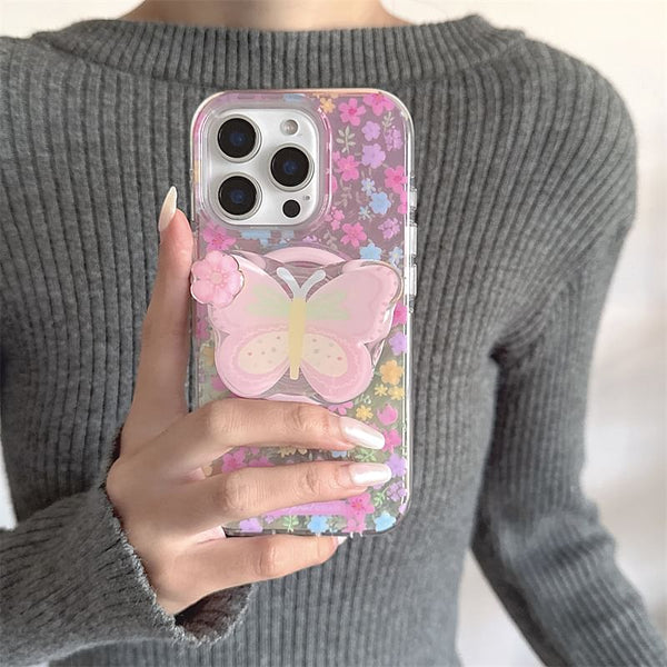 Print Magnetic Floral MagSafe) with (Compatible Phone Case FashionChic