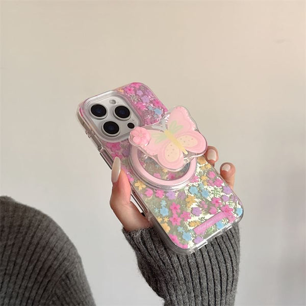Print Magnetic Floral MagSafe) with (Compatible Phone Case FashionChic