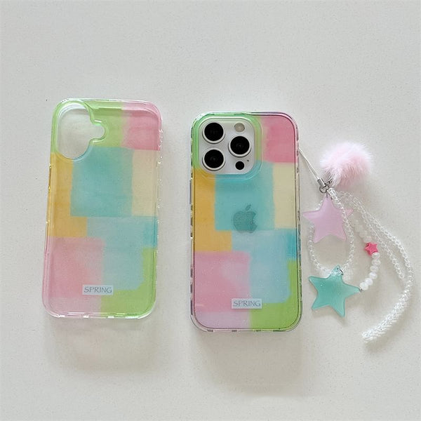 Strap Block Case Set Color / Phone FashionChic