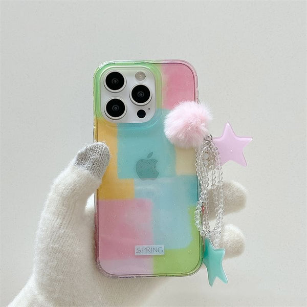 Strap Block Case Set Color / Phone FashionChic