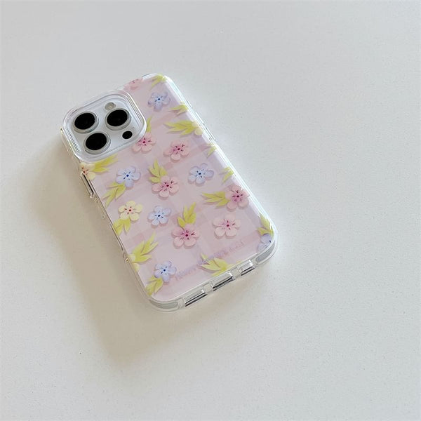 Case Set Floral / Phone Strap FashionChic