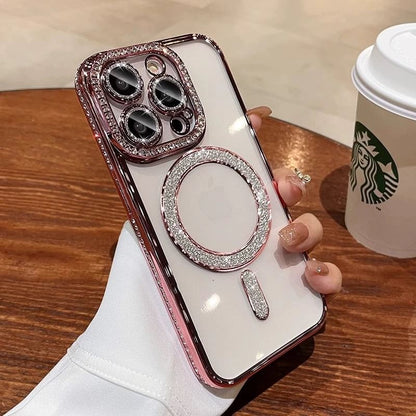 Embellished Case with (Compatible Phone MagSafe) Magnetic FashionChic