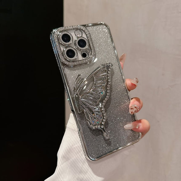 Case Stand Embellished Butterfly Phone FashionChic