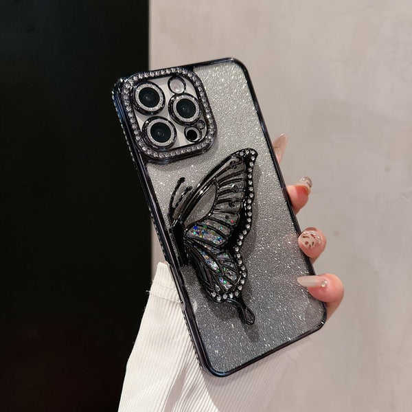 Phone Stand Case Embellished Butterfly FashionChic
