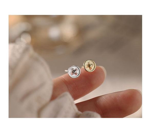 Sterling Silver S925 Stud Butterfly Earring FashionChic