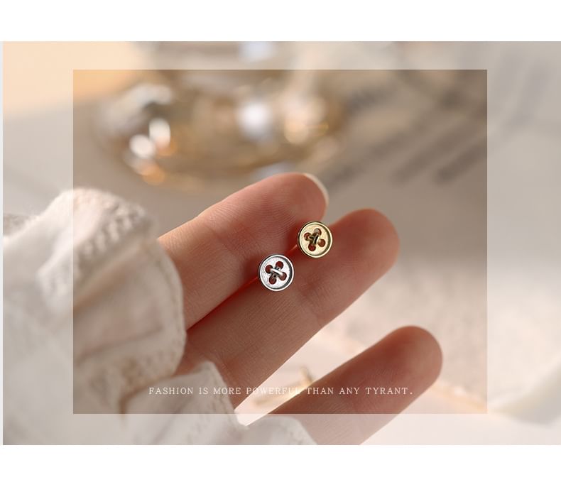 Sterling Silver S925 Stud Butterfly Earring FashionChic