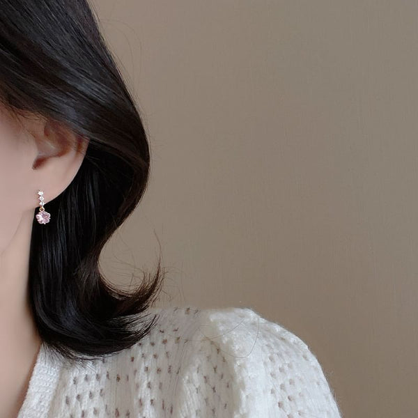 Earring Dangle Rhinestone Star Alloy FashionChic