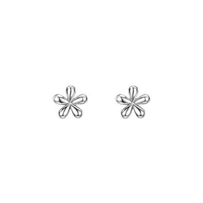 Floral Stud Alloy Earring FashionChic