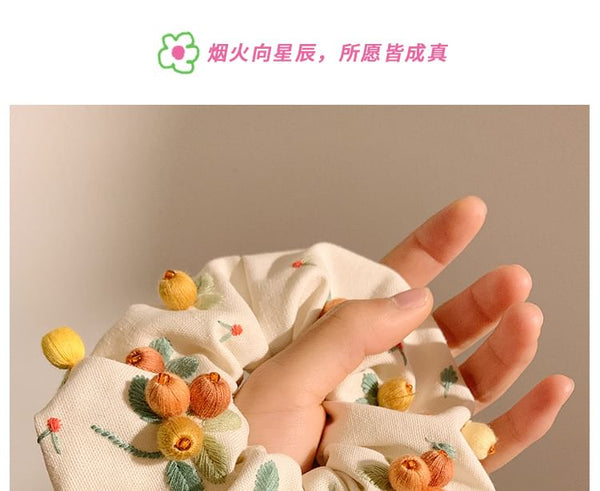 Floral Scrunchie FashionChic