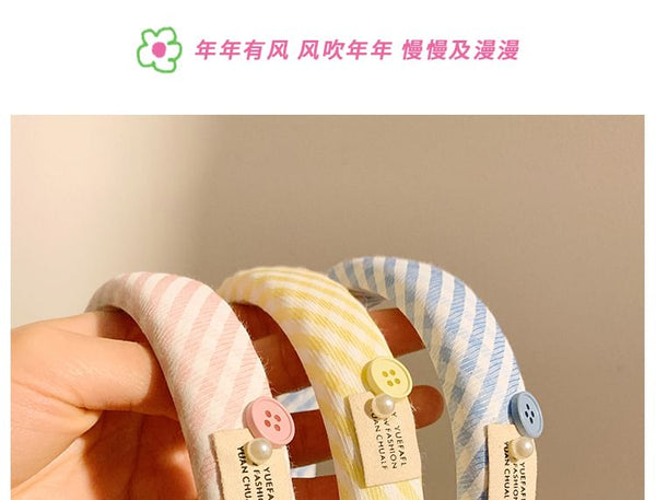 Headband Thick Striped FashionChic