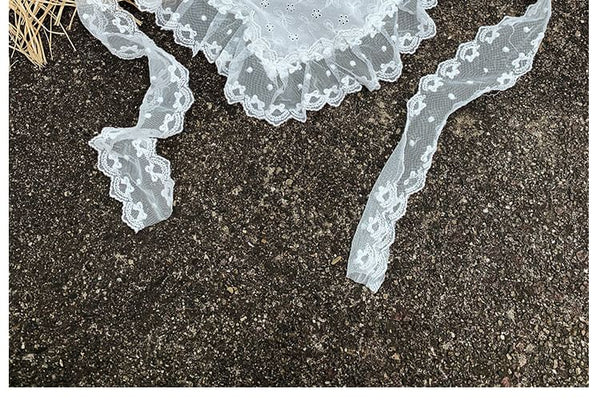 Lace Bonnet Hat FashionChic