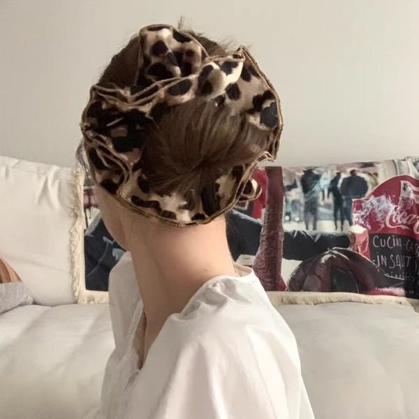 Print Leopard Scrunchie FashionChic