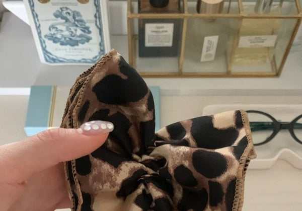 Print Leopard Scrunchie FashionChic