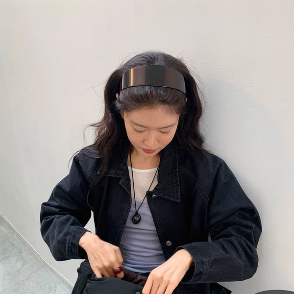 Headband Wide Plain FashionChic