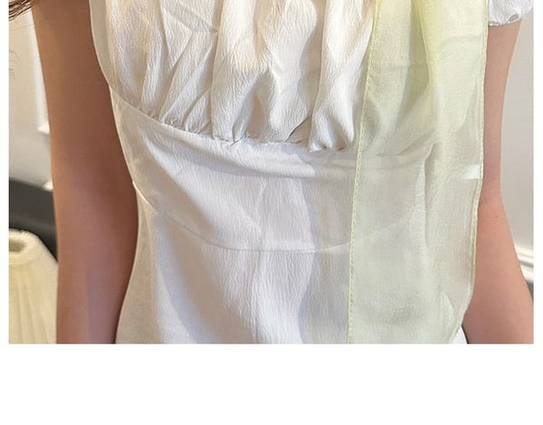 Mesh Applique Butterfly Scarf FashionChic