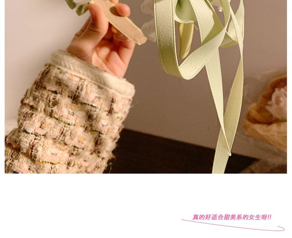 Headband Floral Ruffle FashionChic