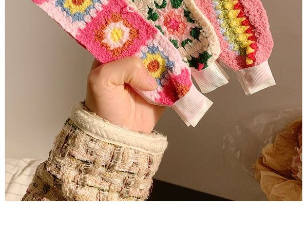 Wide Patterned Headband Crochet FashionChic