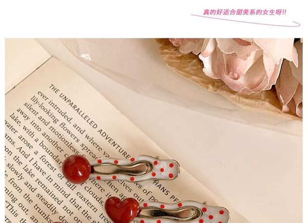 2: Set Clip Hair Dotted of FashionChic