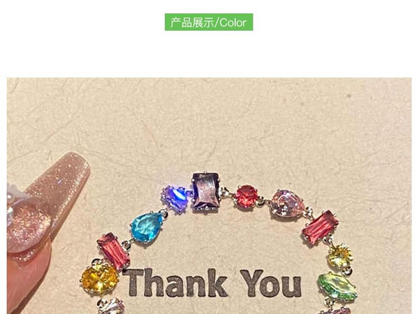 Geometric Bracelet Rhinestone FashionChic