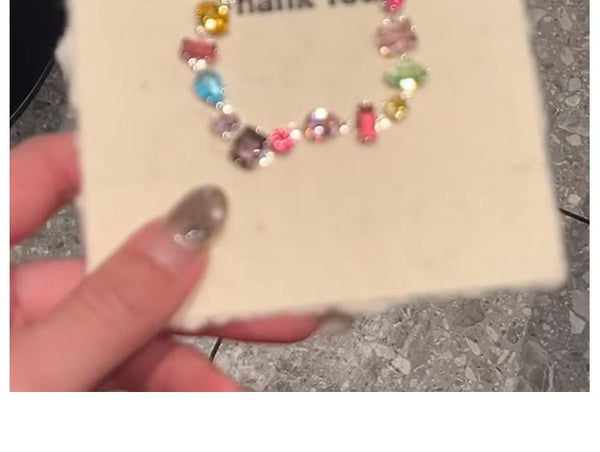 Geometric Bracelet Rhinestone FashionChic