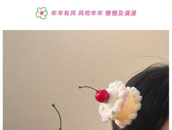 Hair Cake Clip Cherry FashionChic